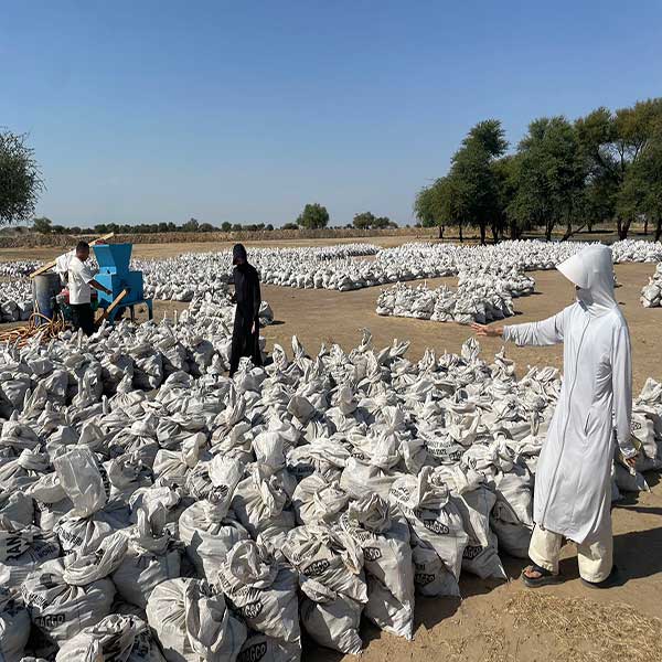 Tianshan Aluminum Industry's first shipment of Guinea bauxite on board a ship